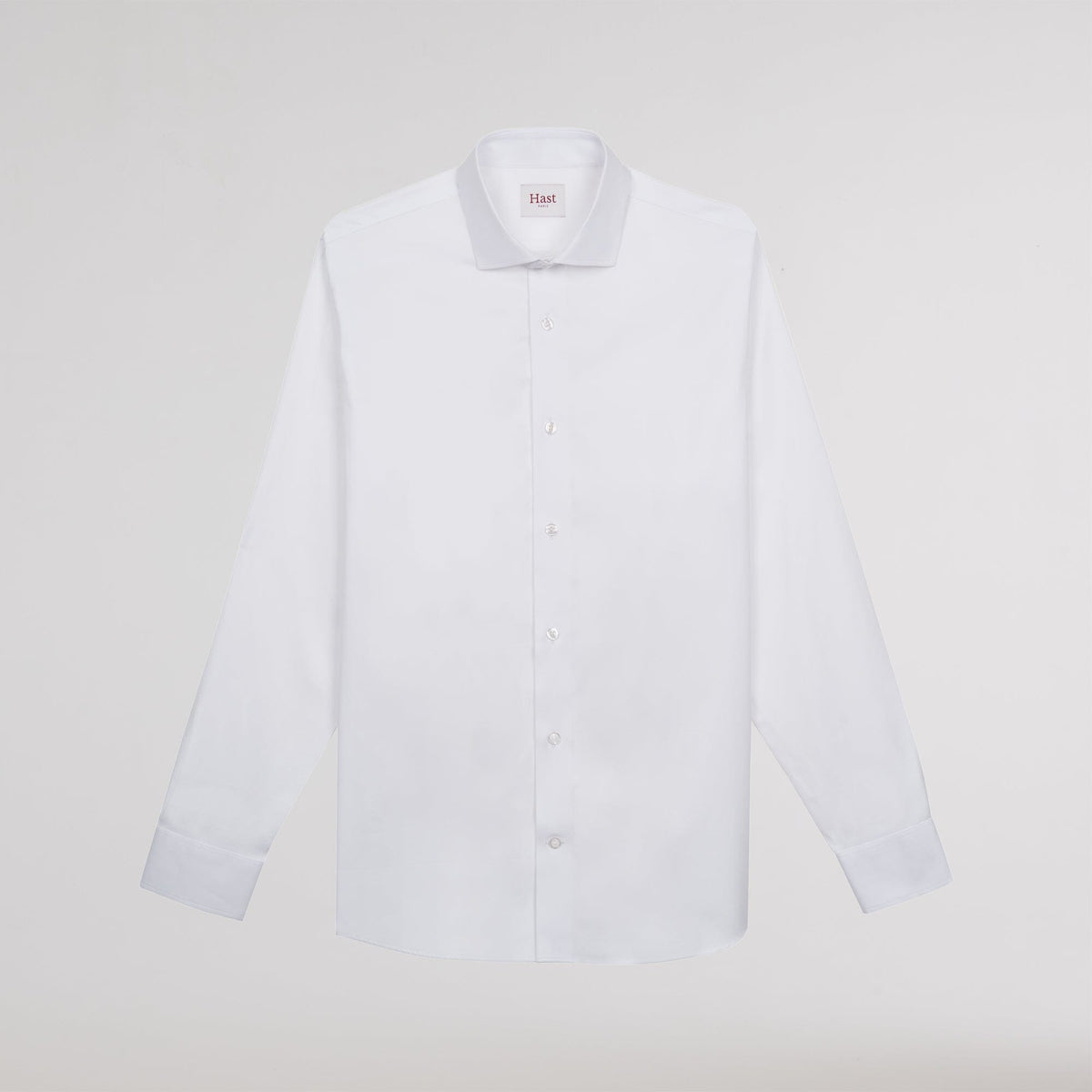 Chemise en twill blanche