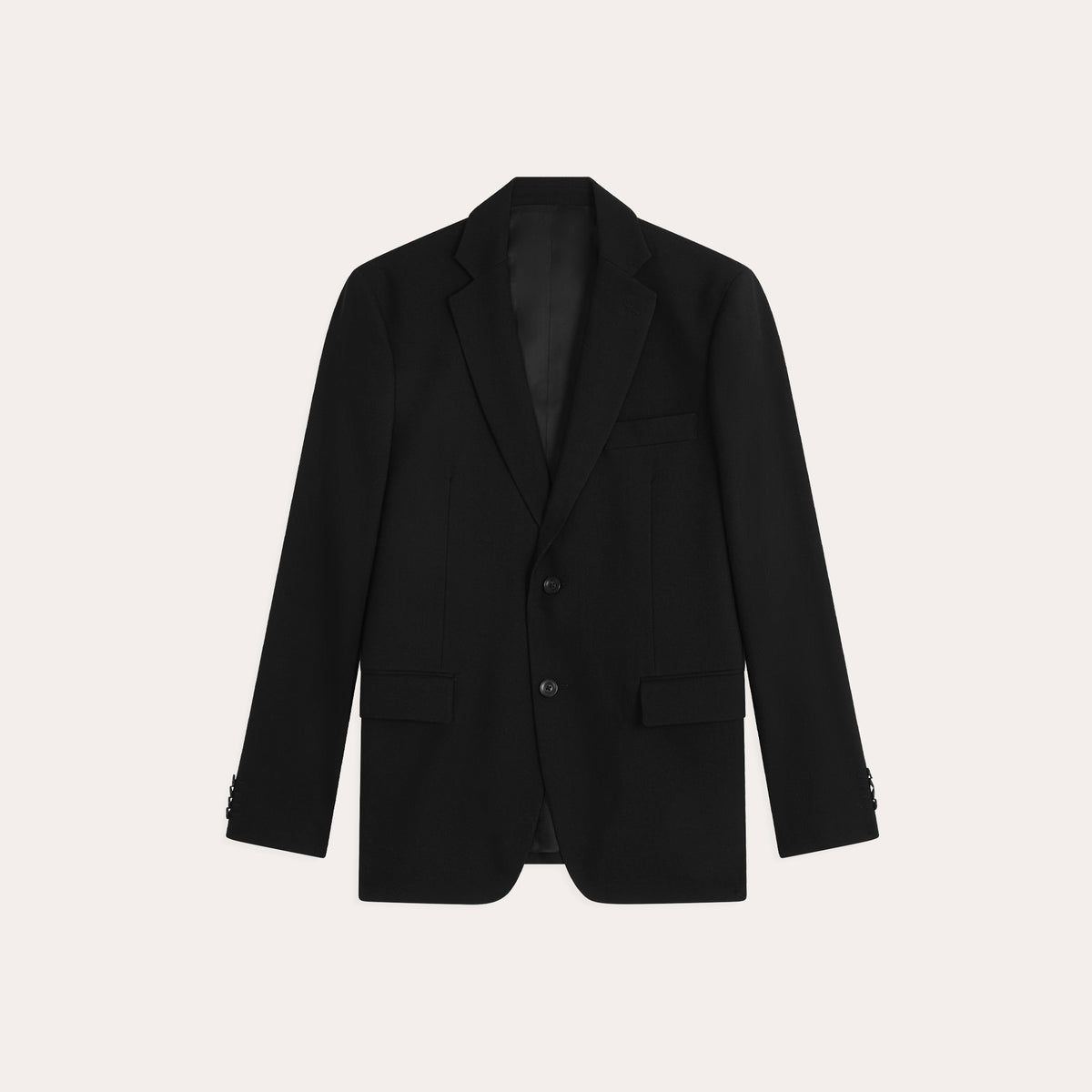 Veste en laine noire