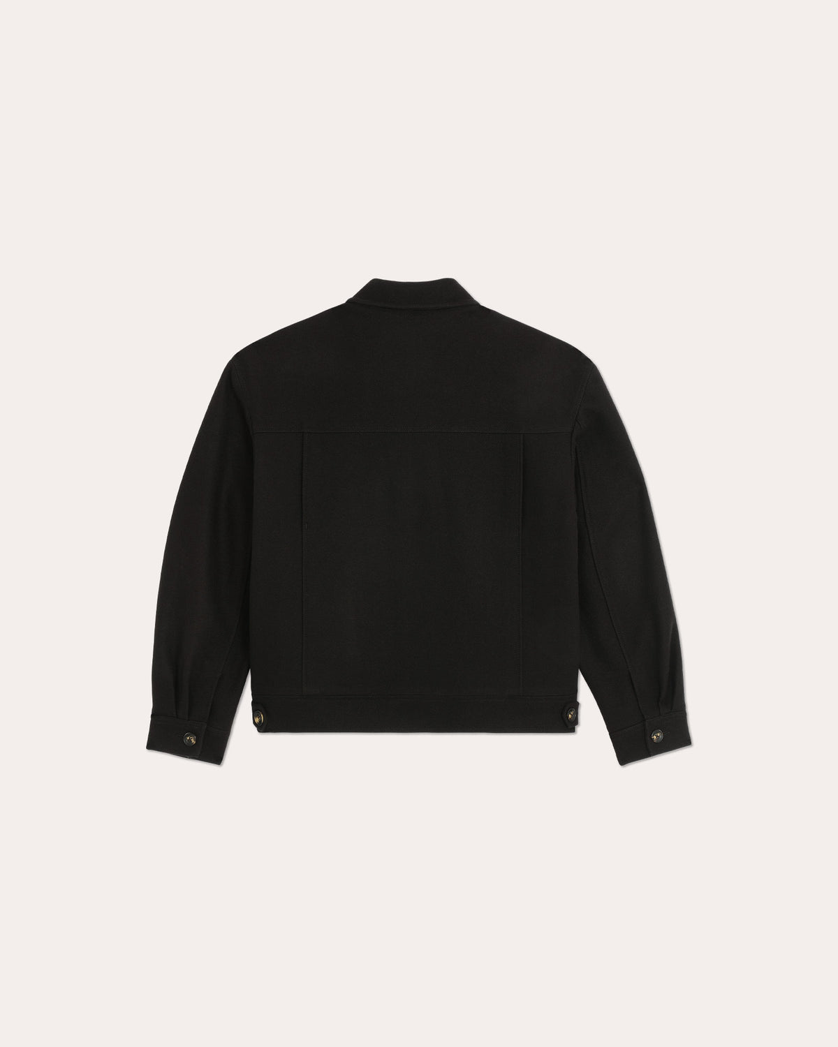 Braune Wolljacke