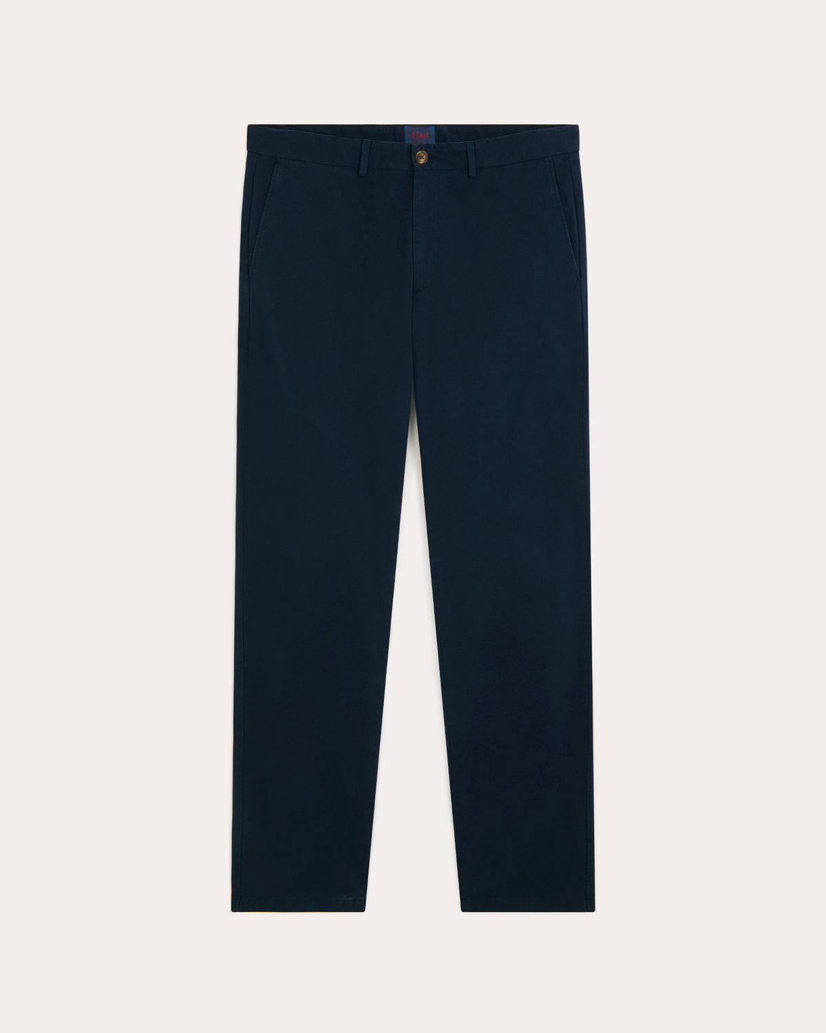 Pantalon casual en coton marine