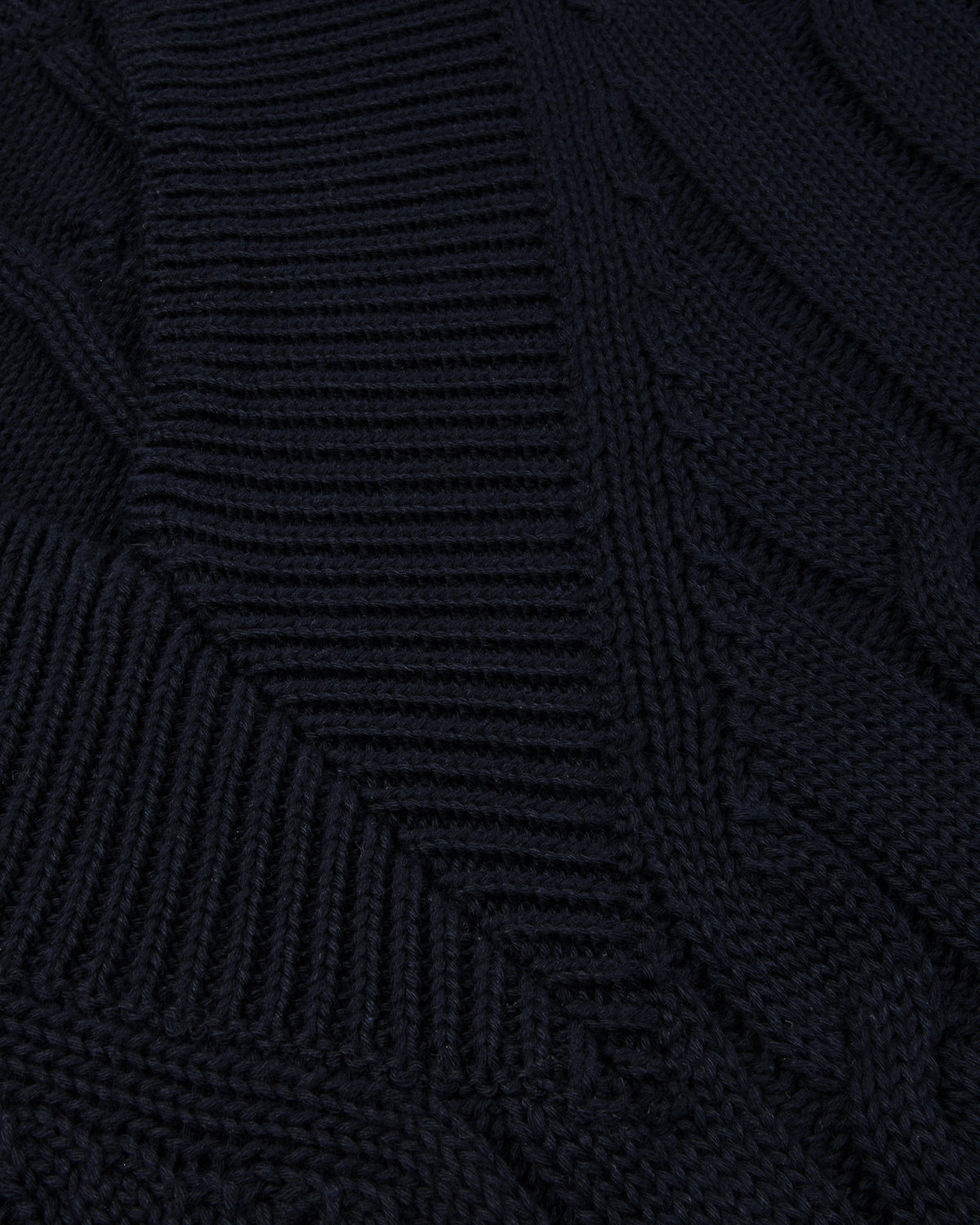 Pull en coton marine