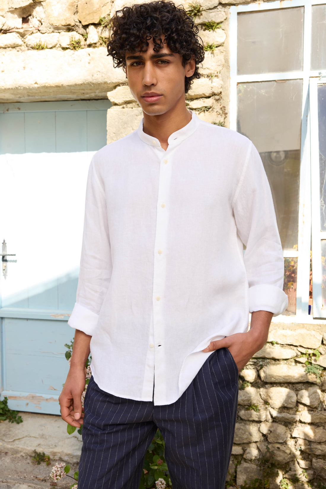 Chemise blanche été
