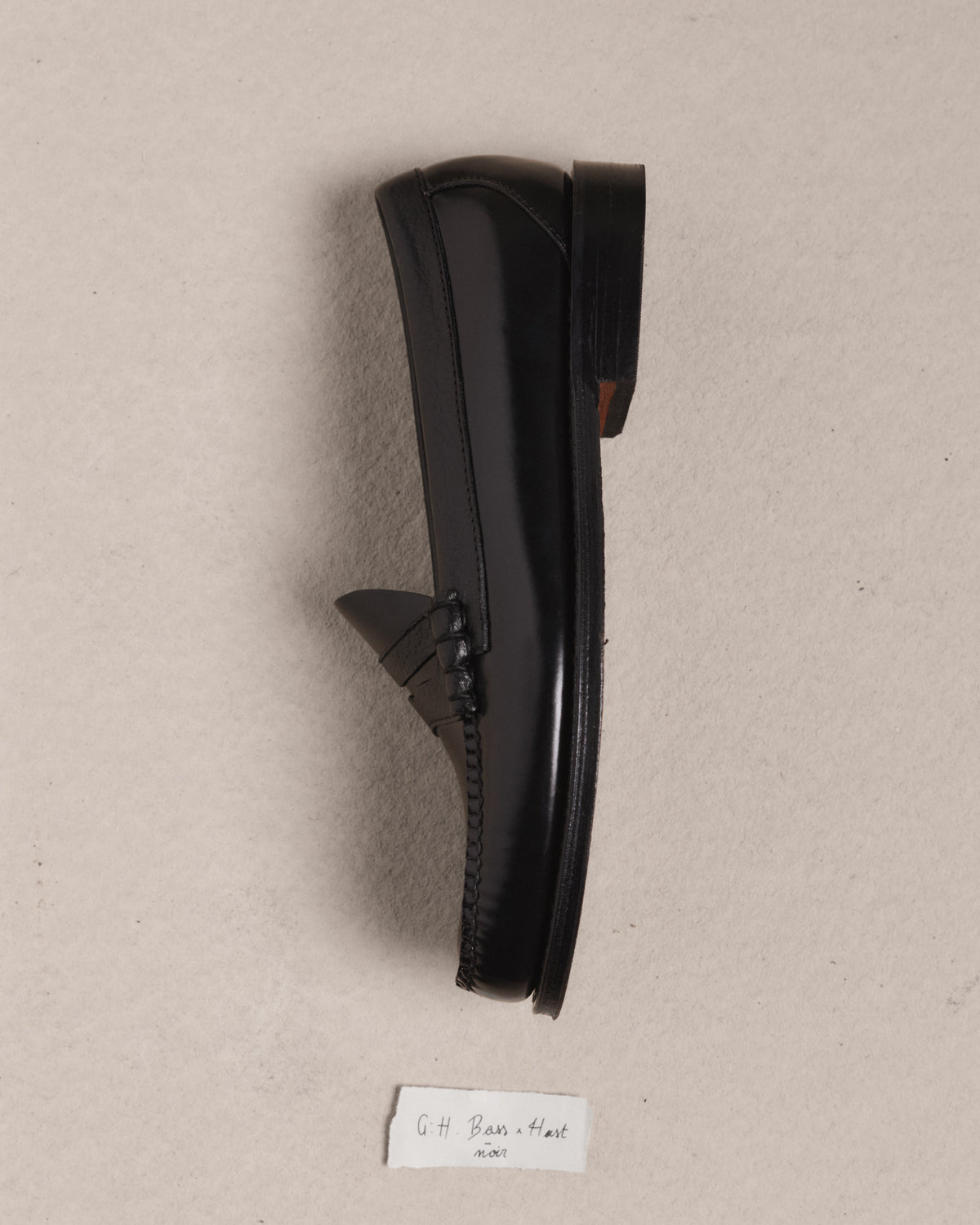 Mocassins Weejuns Larson en cuir noir