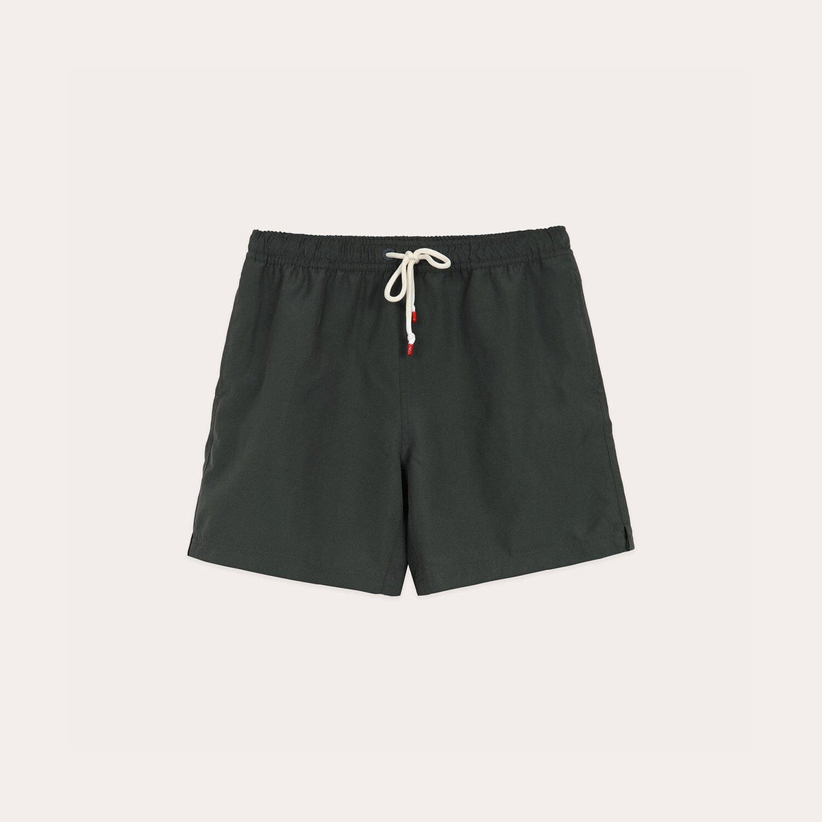 Khaki swim shorts