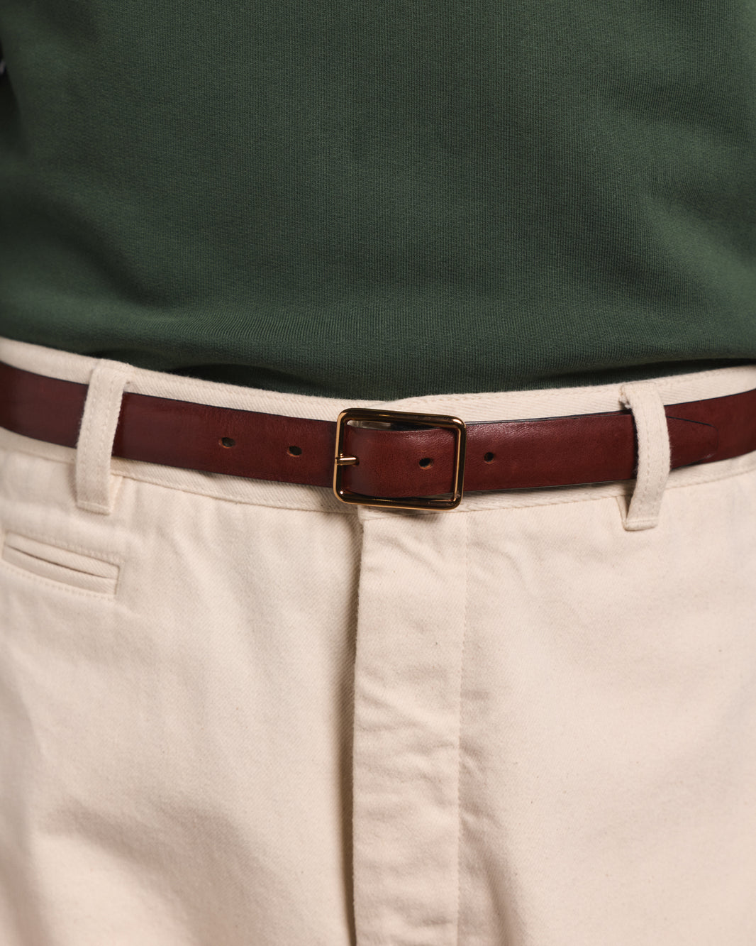 Ceinture réversible noire et bordeaux en cuir de vachette