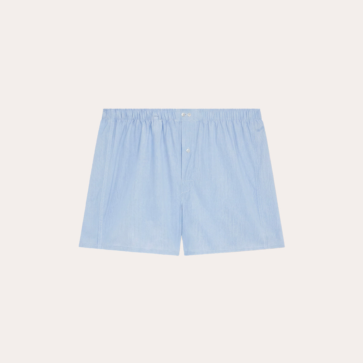 Caleçon en coton bleu clair