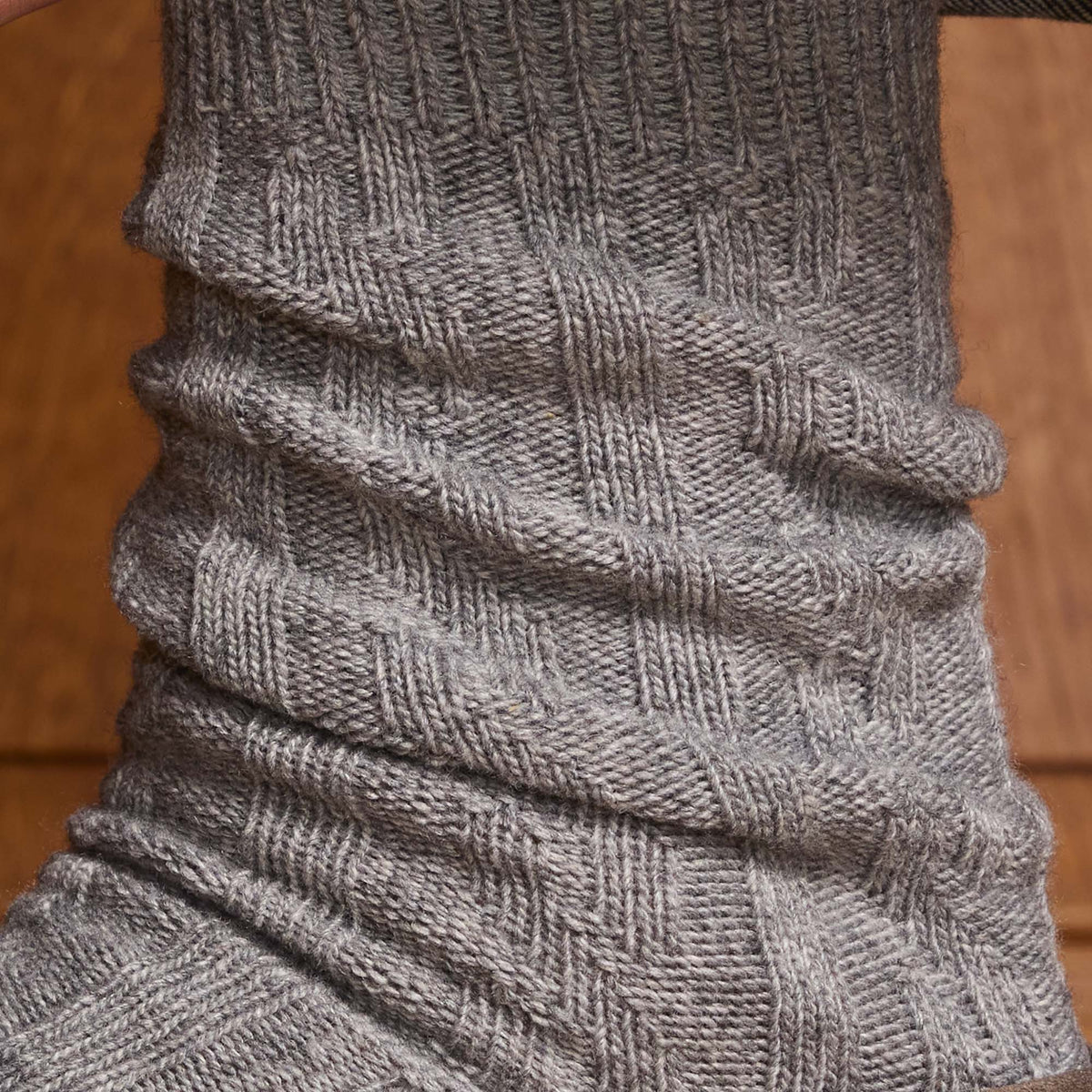 Pack de chaussettes en laine et cachemire grise, beige, écru