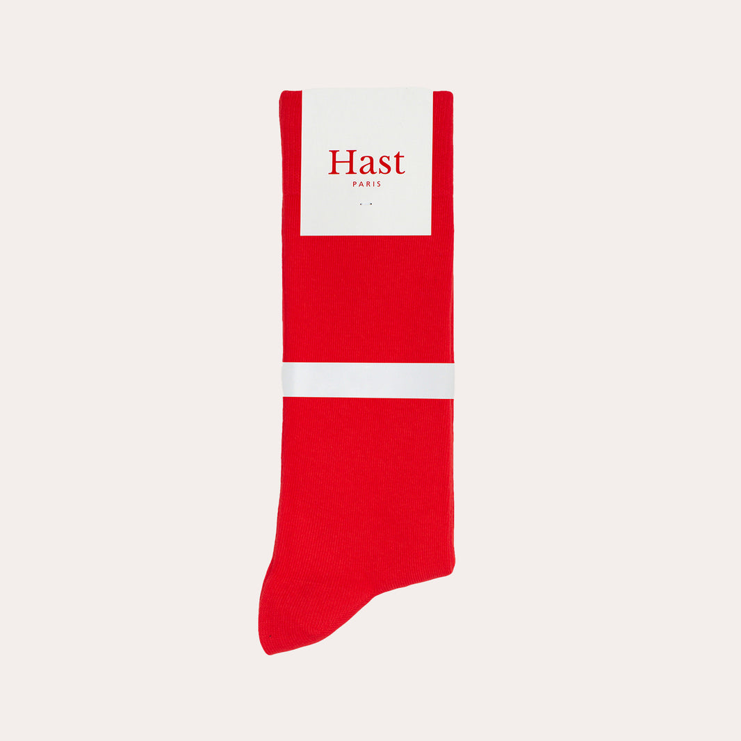 Chaussettes rouges