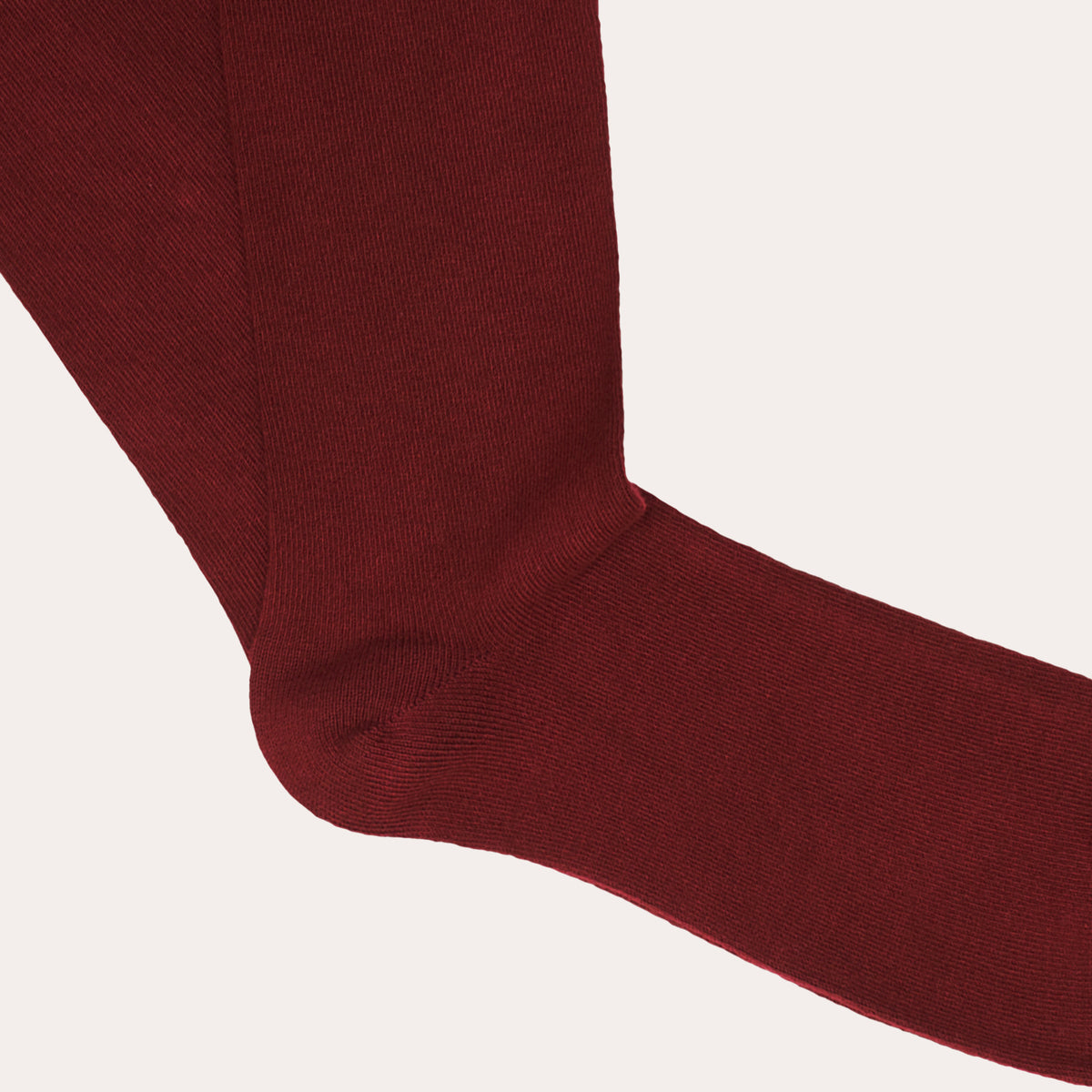 Weinrote Socken