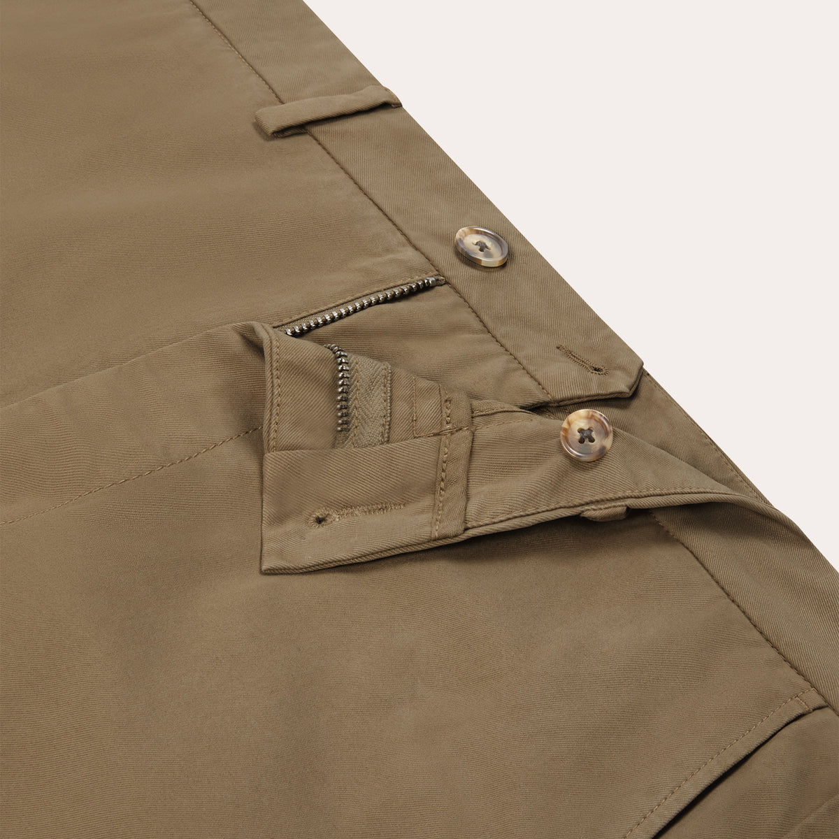 Chino droit beige