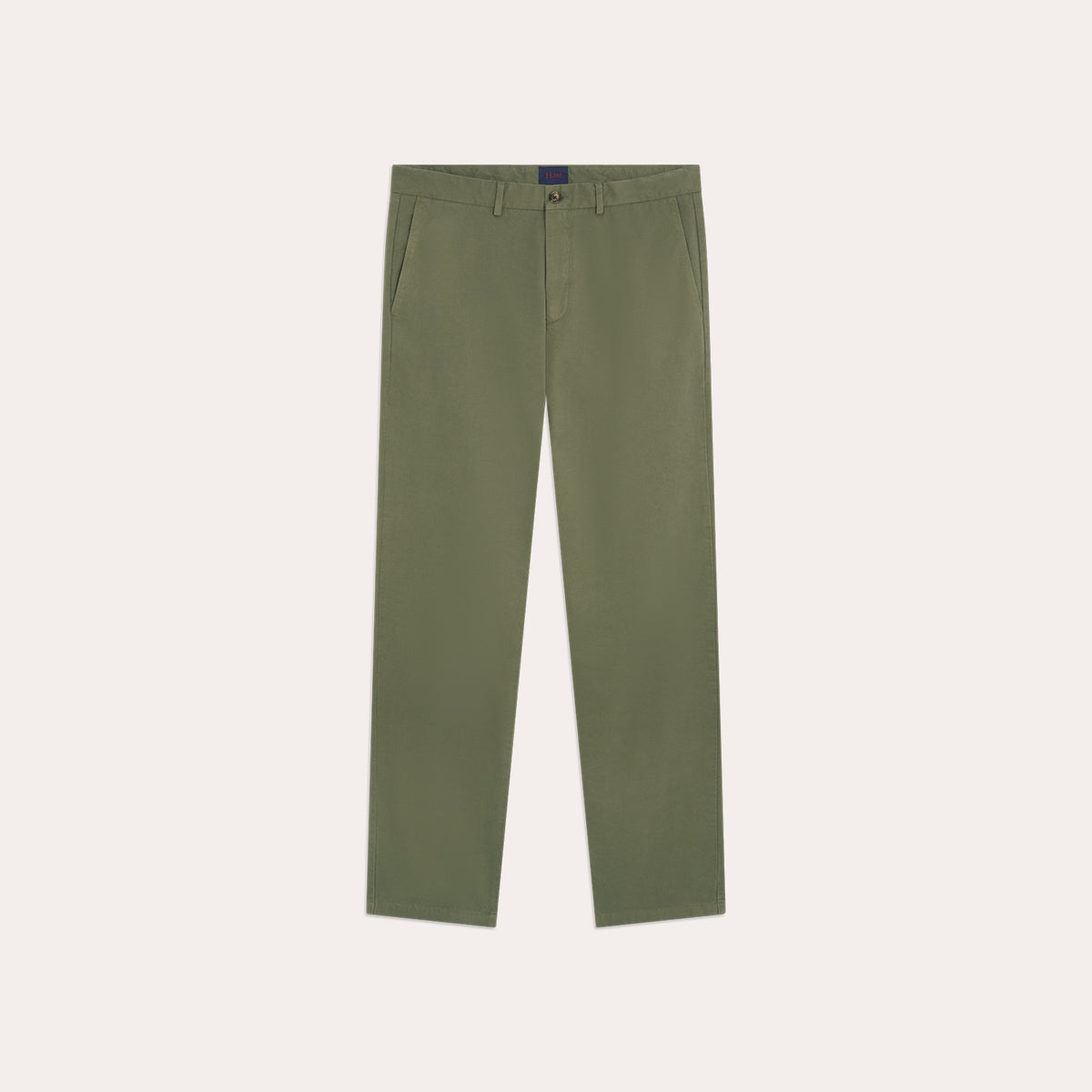 Chino droit vert