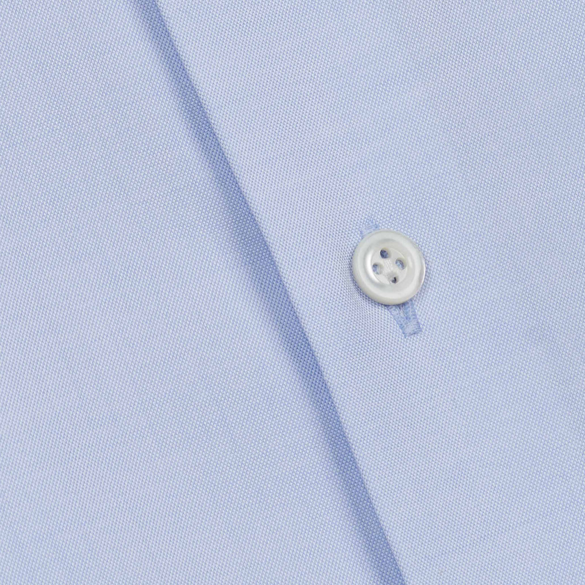 Chemise premium en pinpoint double retors bleue