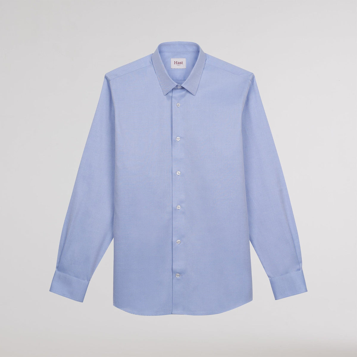 Blue two-ply twill shirt
