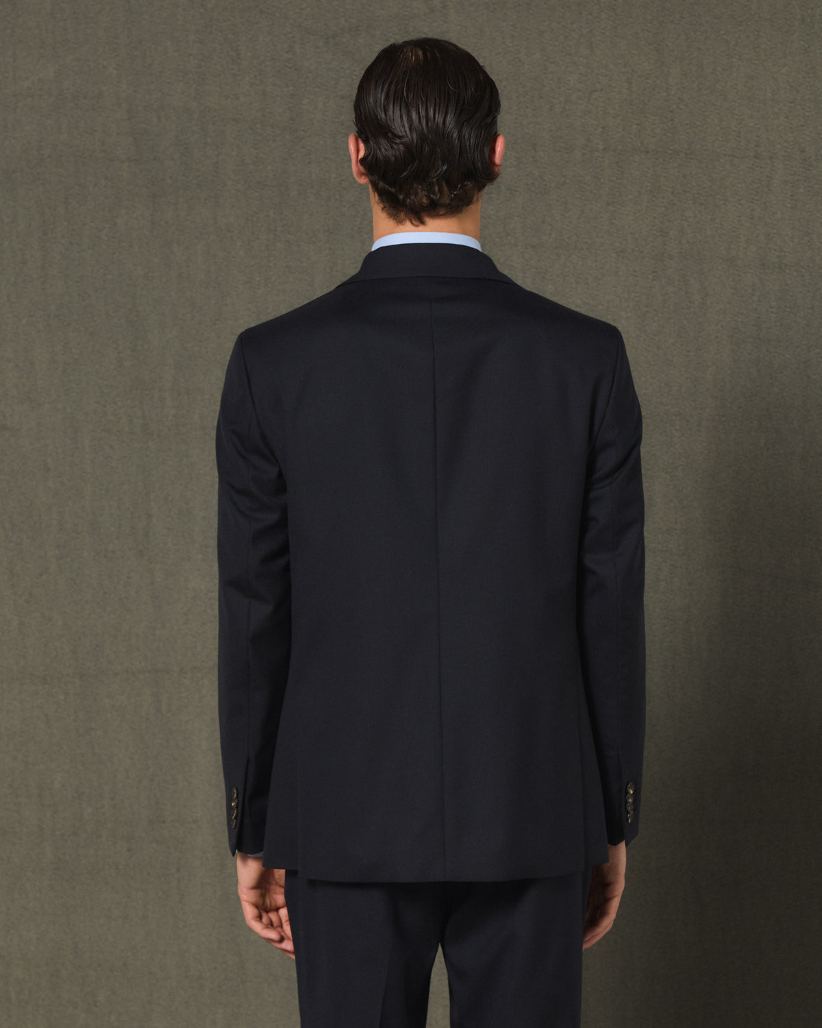 Veste formelle en laine marine