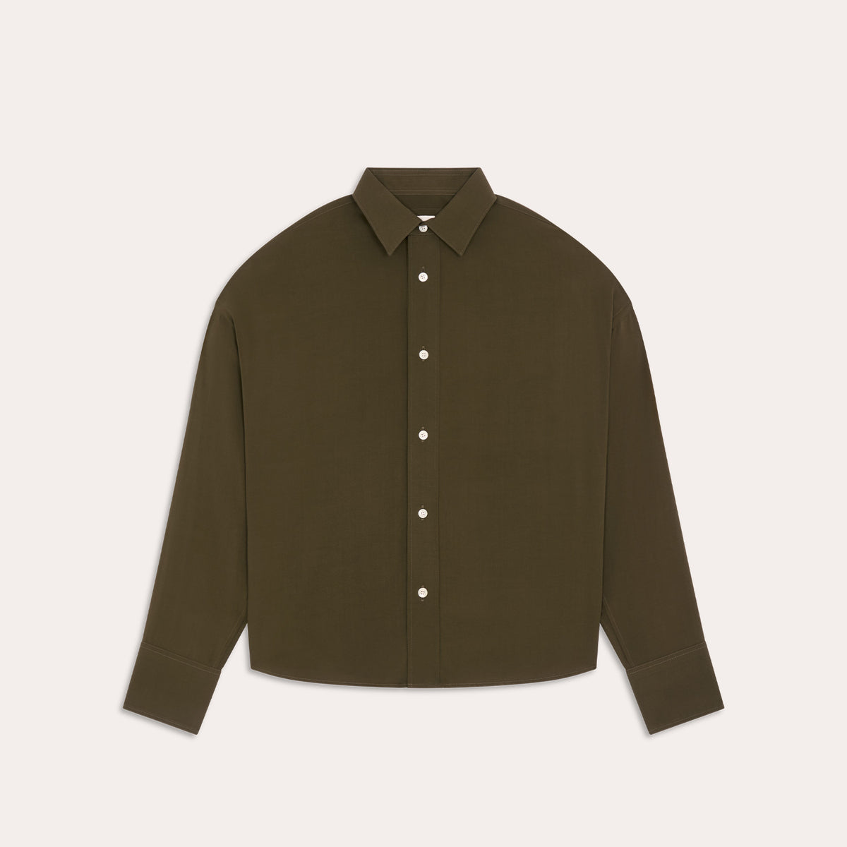 Casual khaki shirt