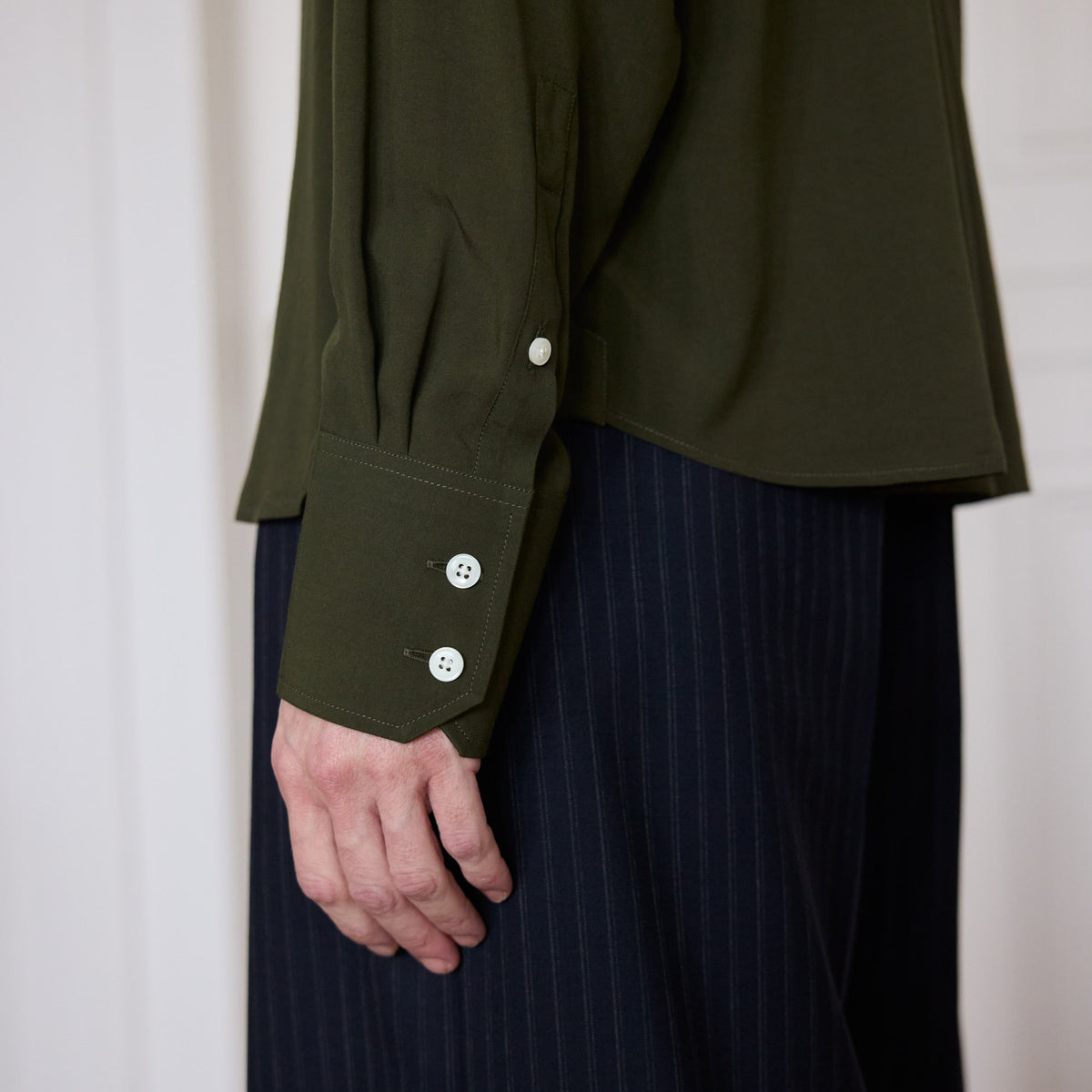 Casual khaki shirt