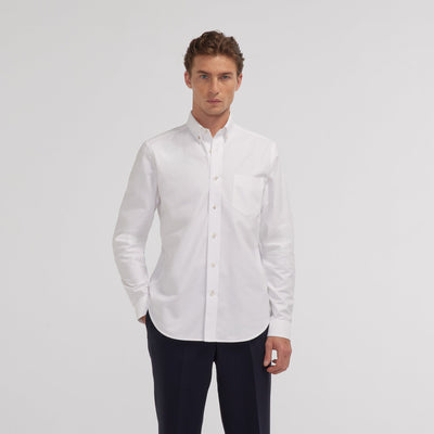 White Oxford shirt