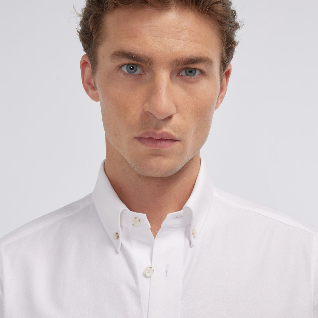 Chemise en oxford blanche