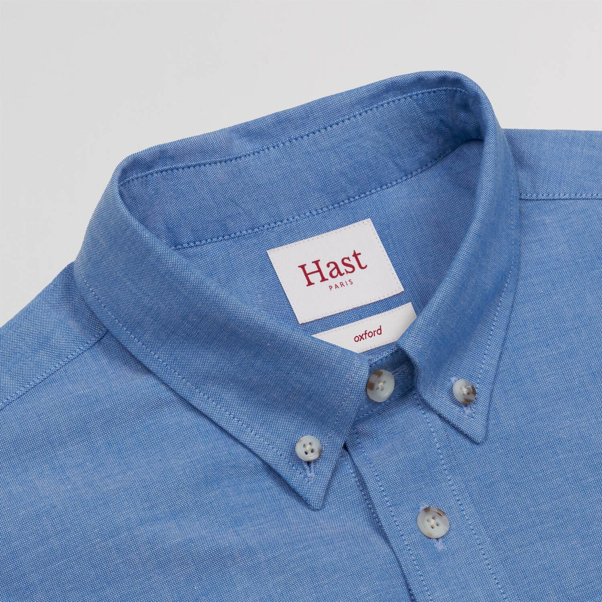 Blaues Hemd aus Oxford