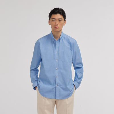 Blue Oxford shirt