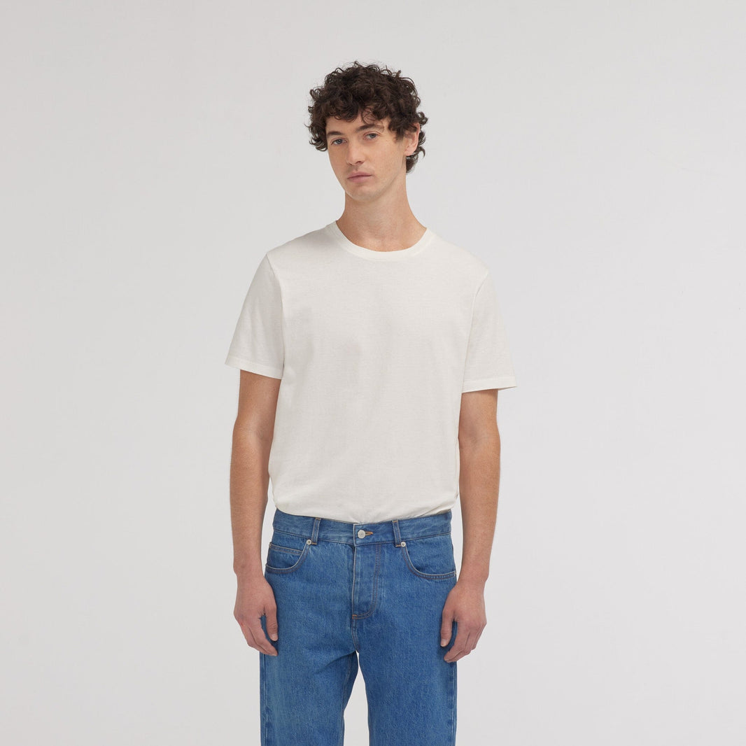 T-shirt en coton biologique blanc
