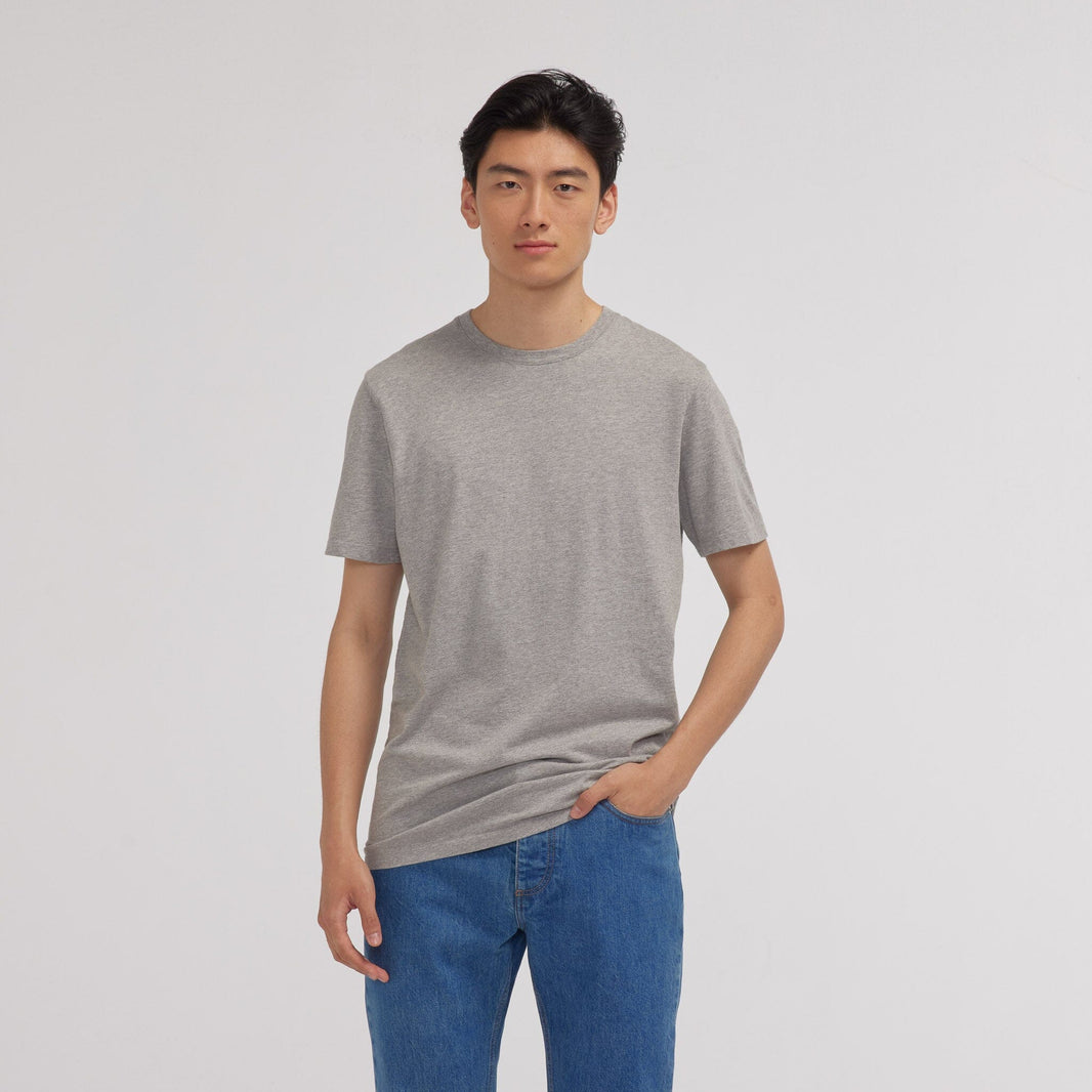 T-shirt en coton biologique gris