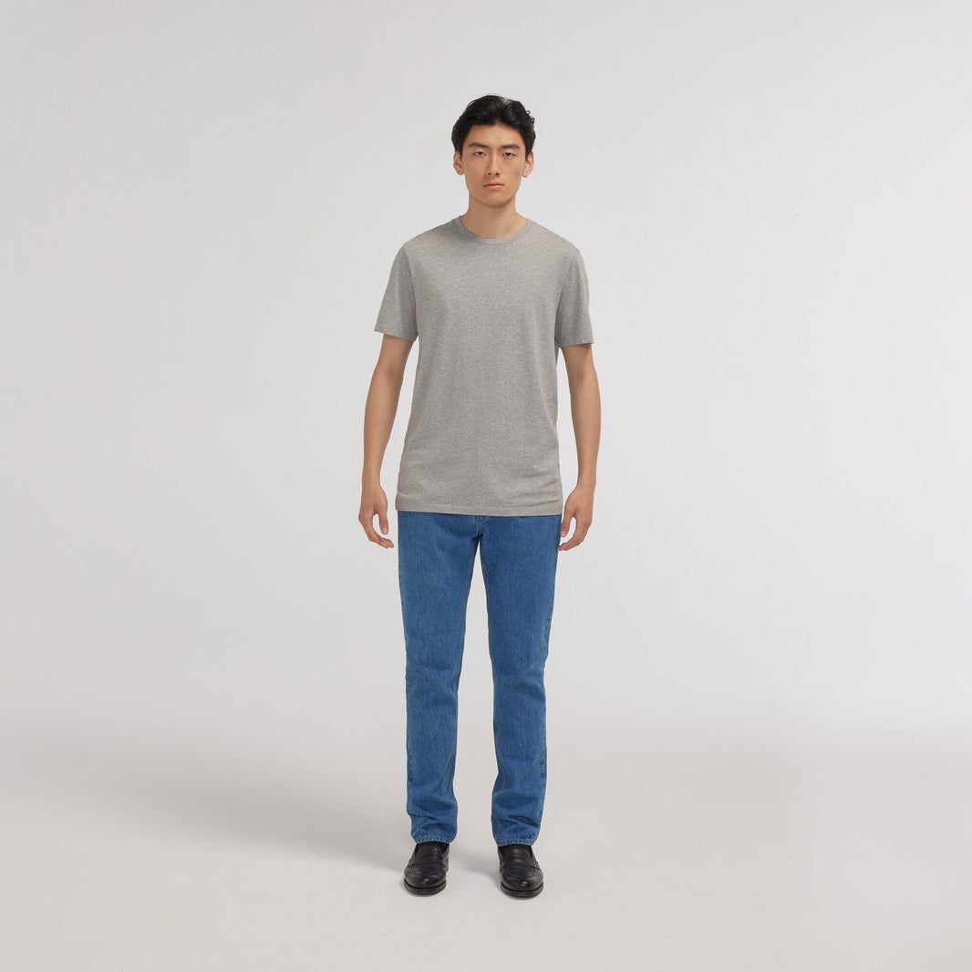 T-shirt en coton biologique gris
