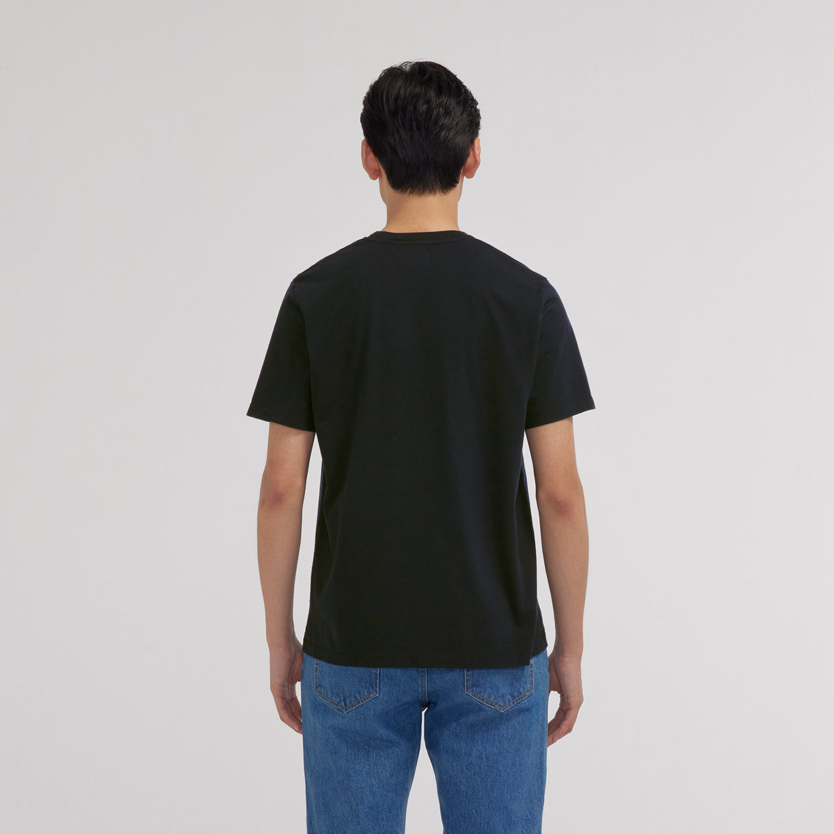 Tee-shirt en coton noir