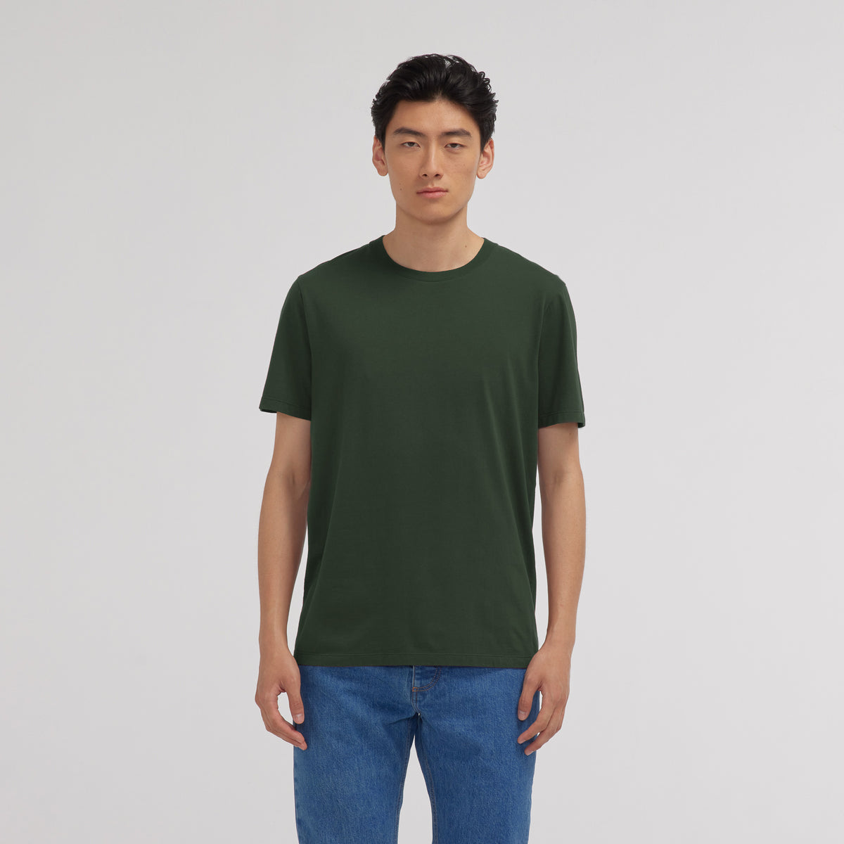 Tee-shirt en coton vert